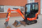 Mini pelle Kubota KX 016-4 diesel 1.62T – cabine chauffée – Image 2