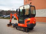 Mini pelle Kubota KX 016-4 diesel 1.62T – cabine chauffée – Image 3