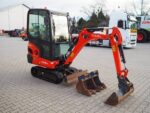 Mini pelle Kubota KX 016-4 diesel 1.62T – cabine chauffée