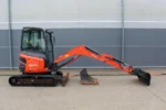 Mini pelle Kubota U27-4 diesel 2,66T – travaux TP – Image 2