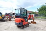 Mini pelle Kubota KX015-4 diesel 1.55T – cabine chauffée – Image 8