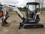 Mini-pelle Bobcat E26 diesel 2,45 t – Pince Hydraulique - travaux agricoles et TP – Image 2