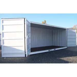 Container maritime 20 Pieds Open Side – Structure Acier Corten – Portes 270°