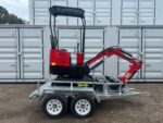 JPC HT 12 – Mini-Pelle Diesel 1,2 T avec Remorque – Image 7