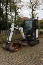 Mini-pelle Bobcat E17 diesel 1,7 t - travaux TP et agricoles